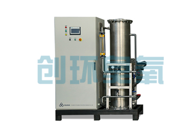 静海高色度印染废水生化后仍不达标？臭氧发生器深度脱色工艺如何兜底？